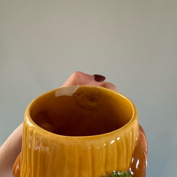 Vintage Mushroom Ceramic Mugs - Picture 3 of 5